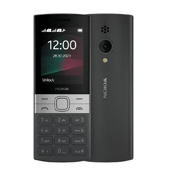 [ NEW ARRIVAL ] Nokia 150 4G 2.4 inches 4MB internal storage display Li-Ion 1450 mAh battery Dual SIM Flashlight MP3 player Splash & dust resistant featured phone