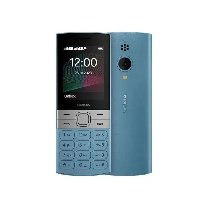 [ NEW ARRIVAL ] Nokia 150 4G 2.4 inches 4MB internal storage display Li-Ion 1450 mAh battery Dual SIM Flashlight MP3 player Splash & dust resistant featured phone