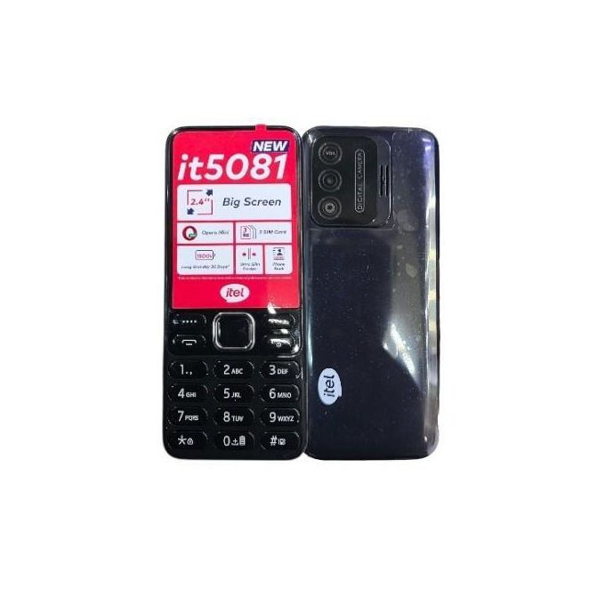 [OFFER][NEW ARRIVALS]Itel 5081 New, Triple sim card, OperaMini, 1500mAh, Phone book, Ultra Slim - Black
Itel 5081 New, Triple sim card, OperaMini, 1500mAh, Phone book, Ultra Slim - Black
