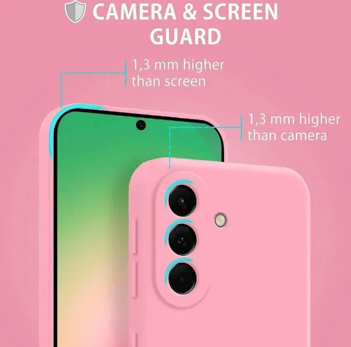 Original Samsung Galaxy A04s,A05s,A14,A15,A16, A17,A24,A25,A26,A34,A35,A36,A54,A55,A56 Pink Original Liquid silicone phone Case/CoverOriginal Samsung Galaxy A04s,A05s,A14,A15,A16, A17,A24,A25,A26,A34,