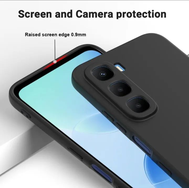Offer Infinix Hot 60 5G/ Hot 60i 4G Black soft silicone phone case/cover
Infinix Hot 60 5G/ Hot 60i 4G Black soft silicone phone case/cover
Infinix Hot 60 5G/ Hot 60i 4G Black soft silicone phone case
