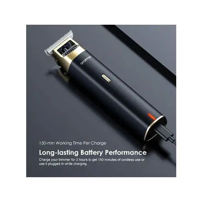 NEW ARRIVALS!! OFFER ORAIMO OPC-TR12 SMART HAIR TRIMMER 2 -HIGH-PERFORMANCE MOTOR LONG-LASTING BATTERY ADJUSTABLE SPEED MULTI-FUNCTIONAL USAGE TRAVEL LOCK DURABLE BLADES