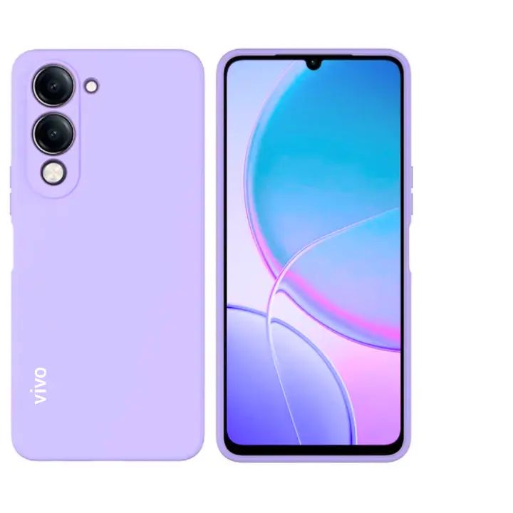 Vivo Y04/Y29s 5g Original Liquid Silicone Phone Case/Cover available in Black, Blue, Light Purple (lilac) & pink
Vivo Y04/Y29s 5g Original Liquid Silicone Phone Case/Cover available in Black, Blue, Li