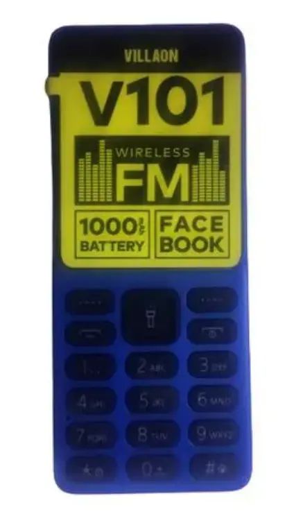 OFFER!! VILLAON V101 Dual Sim Card Wireless FM Radio Battery 1000mAh Battery 1.77’’ Screen Bright Torch Kabambe / Katululu / Mulika Mwizi / Feature Phone Affordable Mobile