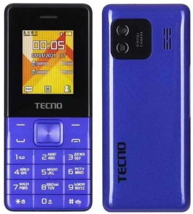 Tecno T301 Dual Sim 1.77-inch screen With Camera & TorchLight Fm Loud Speaker ,with up to 24 Days of Standby Battery 1150mAh battery capacity Featured Phones