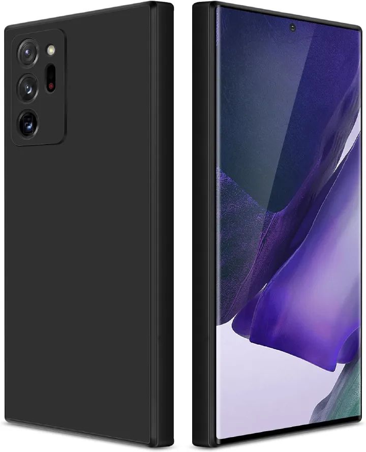 Silicone Case for Samsung Note 20 Ultra, Soft Silicone Gel Rubber with Slim Fit Shockproof Protection, Liquid Silicone Phone Cover for Samsung Galaxy Note 20 Ultra