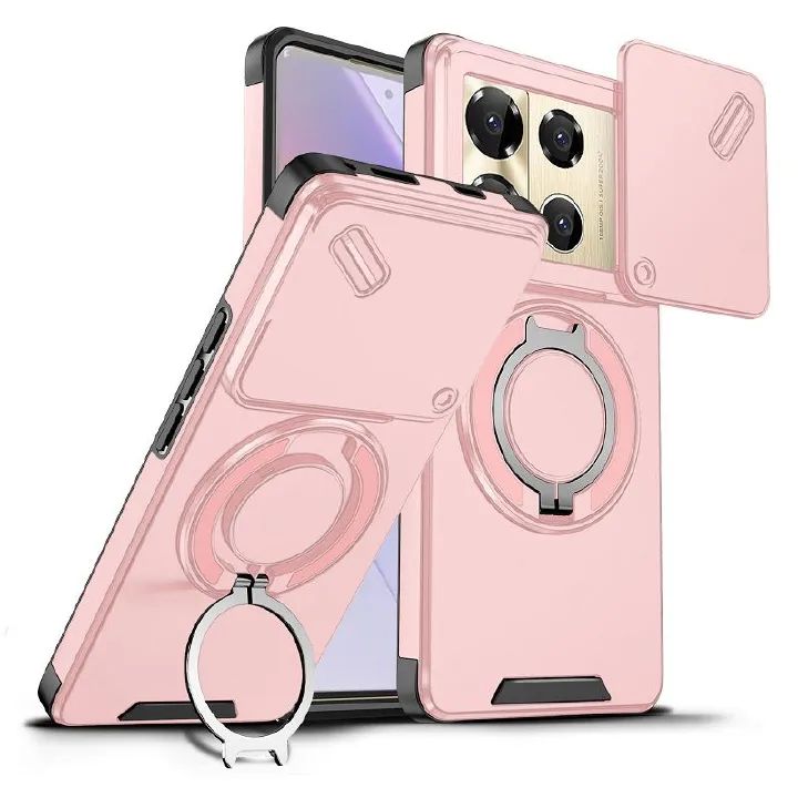 With Slide Camera Lens Protective Cover Case for Infinix Note 40 Pro+ 40 Pro 50 Pro+ Plus Magnetic Kickstand Luxury Phone Case

With Slide Camera Lens Protective Cover Case for Infinix Note 40 Pro+ 40