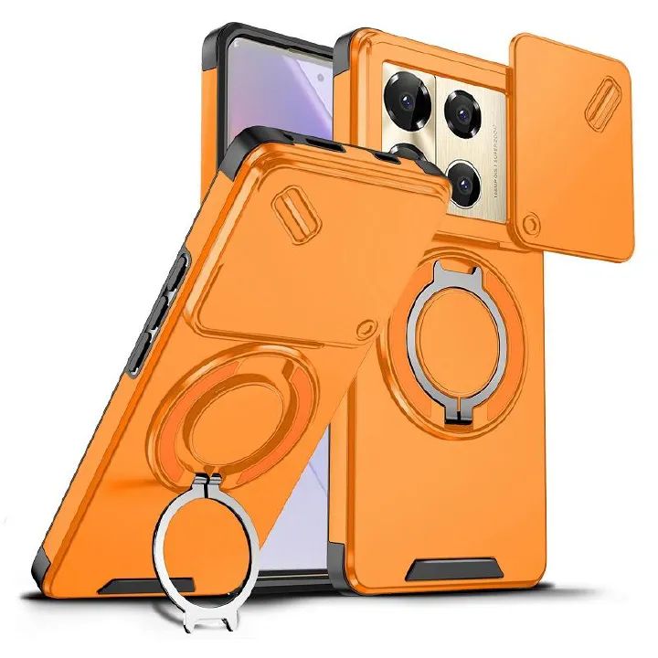 With Slide Camera Lens Protective Cover Case for Infinix Note 40 Pro+ 40 Pro 50 Pro+ Plus Magnetic Kickstand Luxury Phone Case

With Slide Camera Lens Protective Cover Case for Infinix Note 40 Pro+ 40