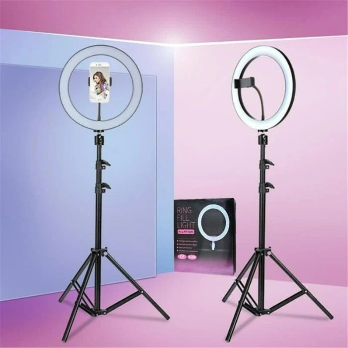 BLACK FRIDAY OFFER!! ORIGINAL 12 Inch Ringlight with Tripod Stand - LED Dimmable Beauty Ring Light for Selfie Live Stream/Makeup/Youtube/Tiktok Video