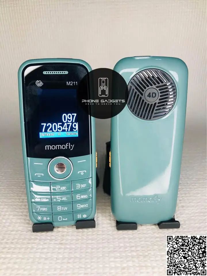 Momofly M211 button phone 1.77 inches screen with 3/triple sim card slots battery capacity is 5c battery wireless FM torch light and Bluetooth connectivity featured phones