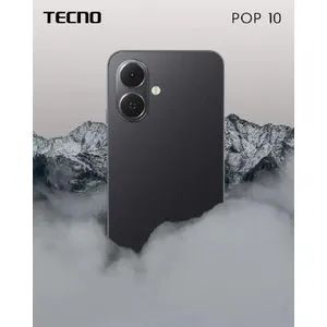[RAMADAN OFFER 🔥]TECNO POP 10 64GB+6(3+3)GB 4G Network 6.67" 120Hz Hole Screen Dual Speakers IP64 Waterproof 13MP 5000mAh 15W Type-C Android 15 Dual SIM Phone Side Fingerprint Unlock phones