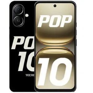 [RAMADAN OFFER 🔥]TECNO POP 10 64GB+6(3+3)GB 4G Network 6.67" 120Hz Hole Screen Dual Speakers IP64 Waterproof 13MP 5000mAh 15W Type-C Android 15 Dual SIM Phone Side Fingerprint Unlock phones