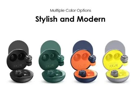 Oraimo AirBuds 4 Powerful Bass IPX7 Waterproof TWS True Wireless Earbuds - Earpho 38-Hr Long Playtimenes Black