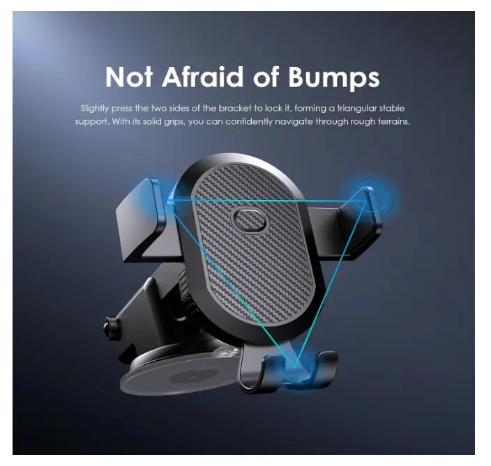 SPECIAL OFFER Oraimo Hydra 3 Stable Safe Universal Car Phone Holder Long Arm,360°Adjustable Magnet Head,Compatible with Phones of Various Sizes with a GIFT of Oraimo Highway 15 15.5W Car Charger