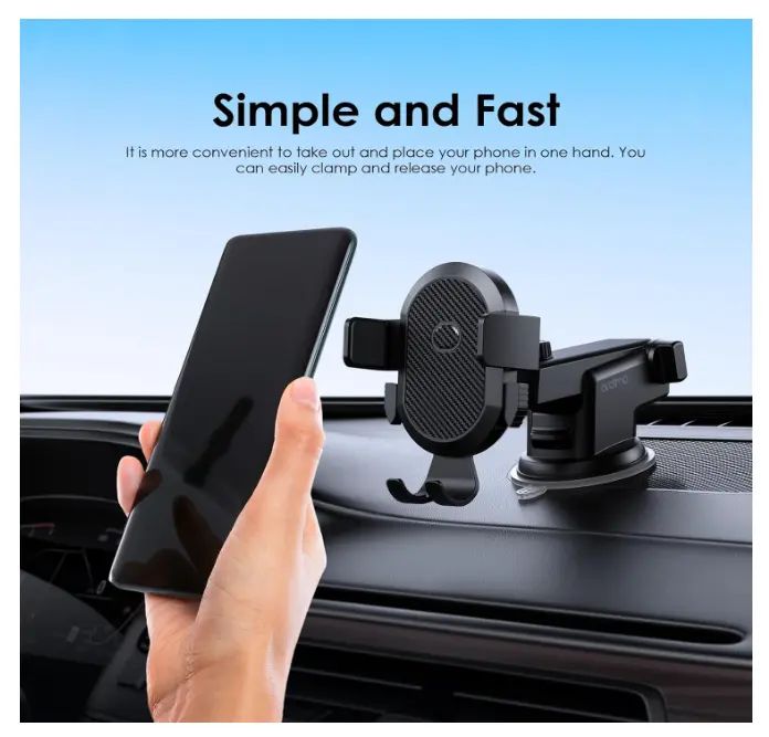 SPECIAL OFFER Oraimo Hydra 3 Stable Safe Universal Car Phone Holder Long Arm,360°Adjustable Magnet Head,Compatible with Phones of Various Sizes with a GIFT of Oraimo Highway 15 15.5W Car Charger