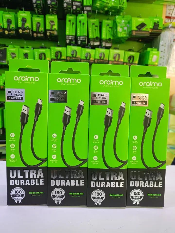 BLACK FRIDAY OFFER!!!     Oraimo Original Fast Charging Type C USB Cable