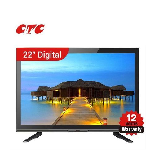 CTC 22 INCH AC/DC LED DIGITAL TV With Inbuilt Decorder (1YR WRTY)