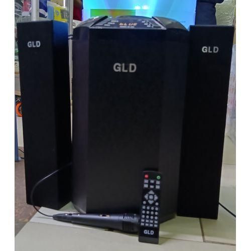 GLD GL-004 2.1-CHANNEL MULTIMEDIA SPEAKER SYSTEM – 12,000 W PMPO, BLUETOOTH & FM/USB
