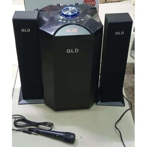 GLD GL-004 2.1-CHANNEL MULTIMEDIA SPEAKER SYSTEM – 12,000 W PMPO, BLUETOOTH & FM/USB