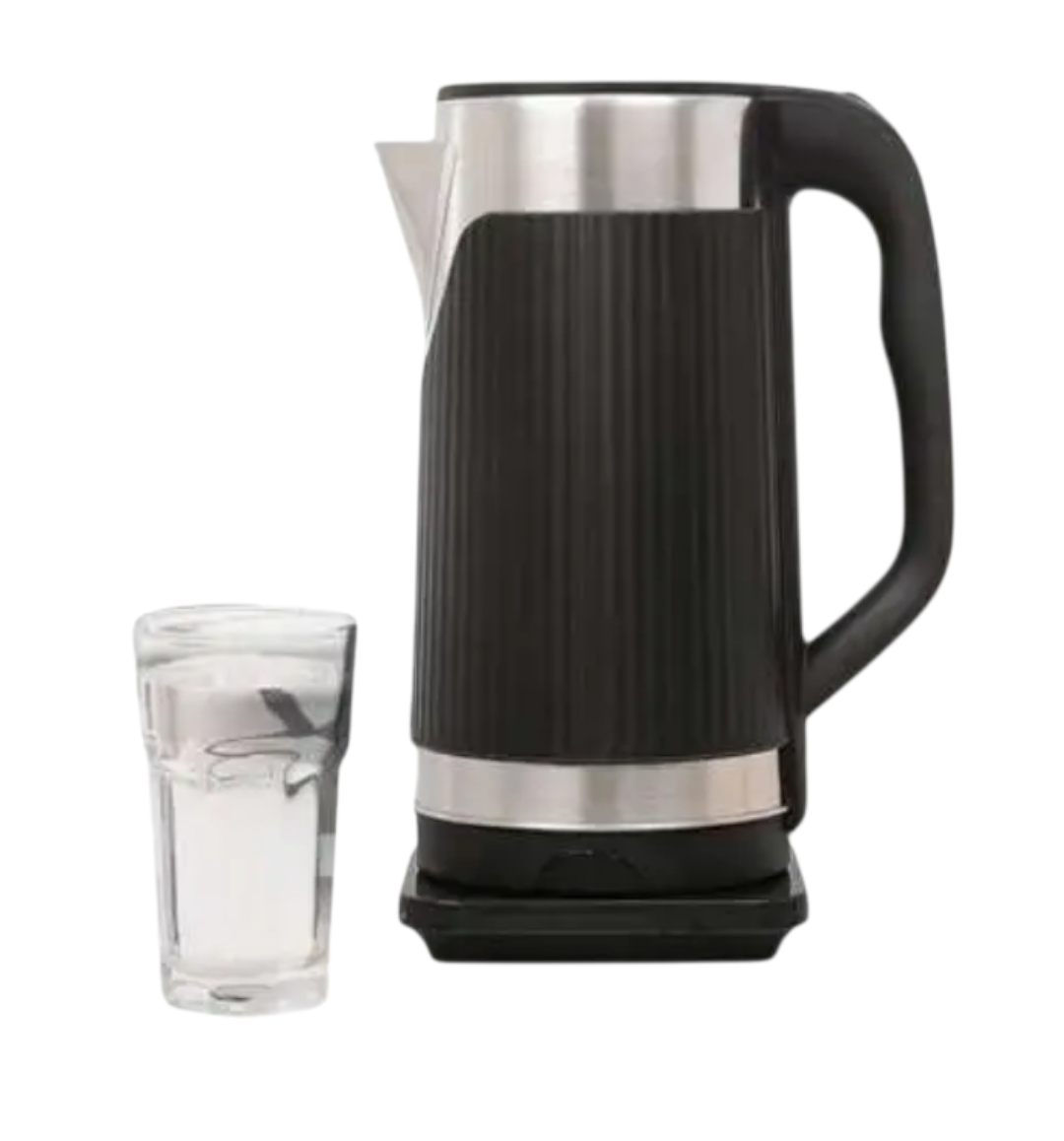 3.5 L Black stainless steel Electric kettle