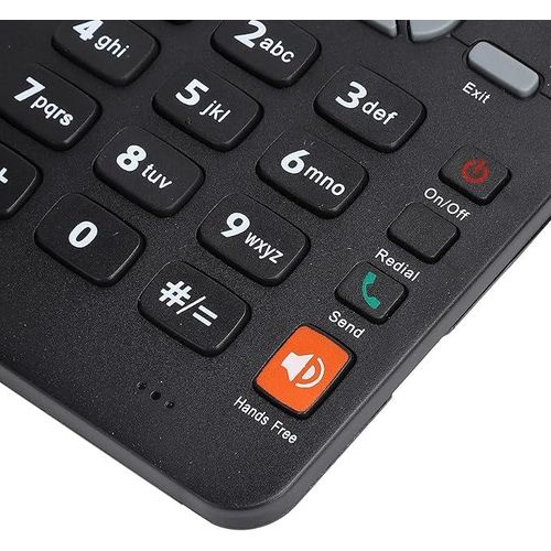 Classic GSM Desk Telephone, Household Desk Phone with Volume Adjustable, Caller Identification, Redial Function, Hands-Free Landline Phone for Business or Family