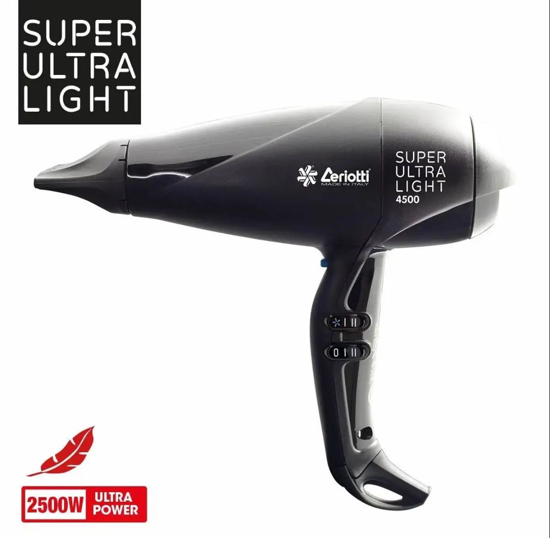 Ceriotti Super Ultra 4500 Professional Hair Blow-dry Hair Dryer Powerful 2500W