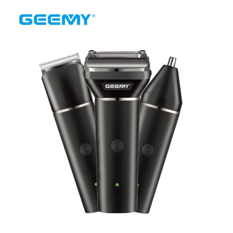 New Geemy 3 in 1 Electric Hair Trimmer Rechargeable, trimmer, smoother,nose trimmer,Hair shaver Model GM-8038