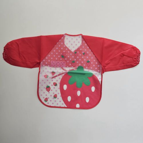 Silicone Shirt-Style Wearable Baby Bib – Soft Food-Grade Silicone Apron Bib, Waterproof, Adjustable, Easy-Clean Feeding Bib for Babies & Toddlers, Full Chest Coverage