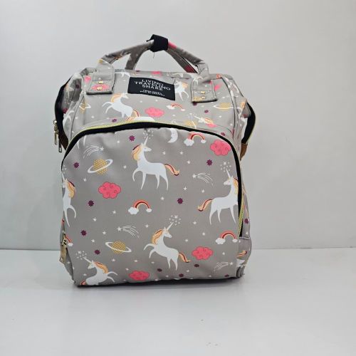 Diaper Backpack – Large Multi-Functional Baby Bag with Multiple Compartments, Waterproof, Lightweight & Durable, Travel-Friendly for Moms & Dads, Includes Bottle Holders