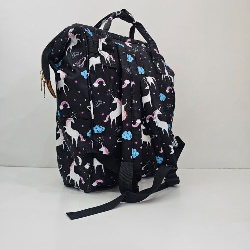 Diaper Backpack – Large Multi-Functional Baby Bag with Multiple Compartments, Waterproof, Lightweight & Durable, Travel-Friendly for Moms & Dads, Includes Bottle Holders