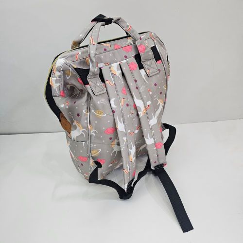 Diaper Backpack – Large Multi-Functional Baby Bag with Multiple Compartments, Waterproof, Lightweight & Durable, Travel-Friendly for Moms & Dads, Includes Bottle Holders