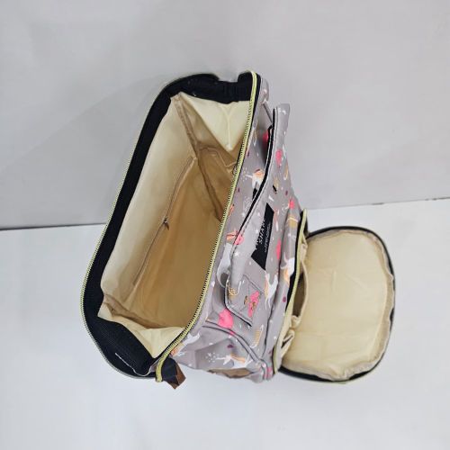 Diaper Backpack – Large Multi-Functional Baby Bag with Multiple Compartments, Waterproof, Lightweight & Durable, Travel-Friendly for Moms & Dads, Includes Bottle Holders