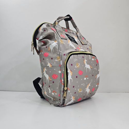 Diaper Backpack – Large Multi-Functional Baby Bag with Multiple Compartments, Waterproof, Lightweight & Durable, Travel-Friendly for Moms & Dads, Includes Bottle Holders