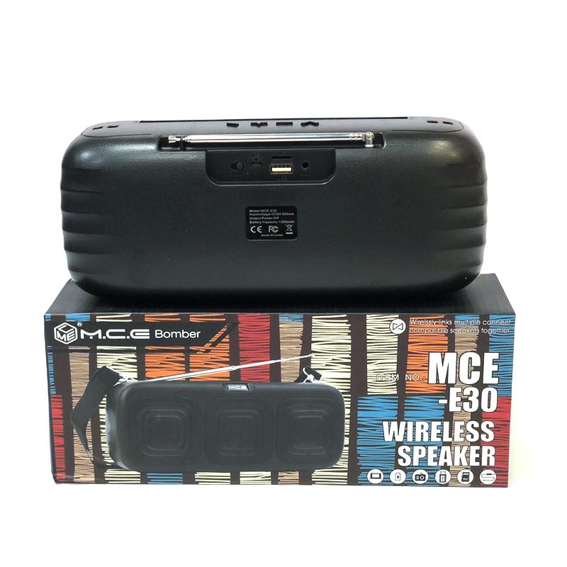 MCE -030super Antenna Wireless Speaker With Fm Radio, Super Bass Bt Mini Speaker Wireless Bluetooth Speakers