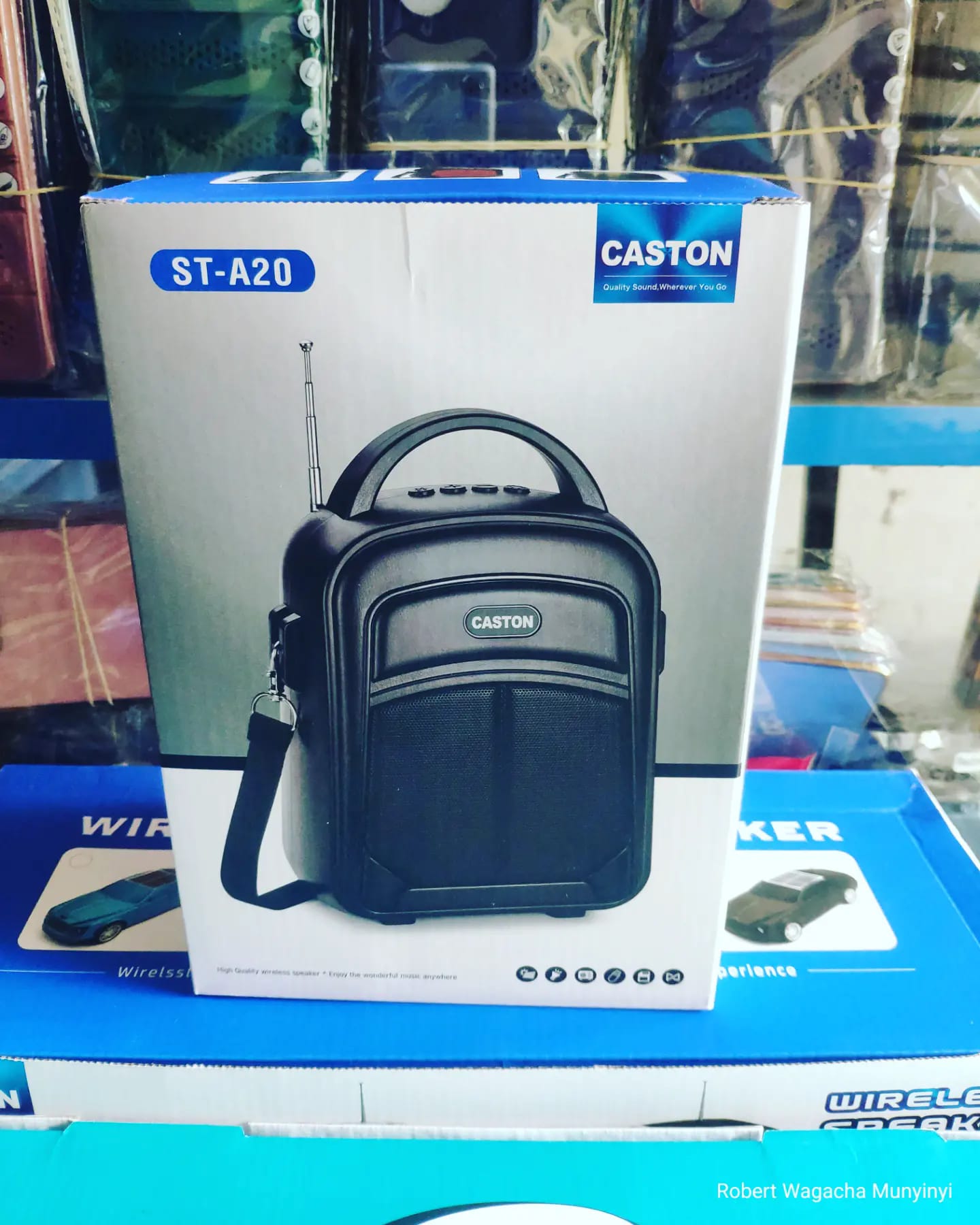 Portable bluetooth speaker 
Caston ST-A20