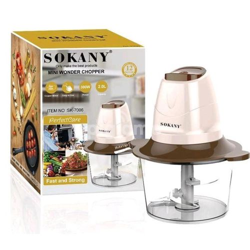 Sokany 2L Mini Wonder Electric Chopper /Grinder