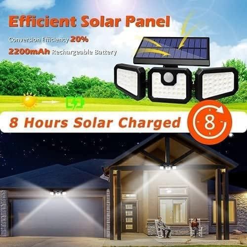 Solar Motion Sensor Light FL-1727 LED Security Light with PIR