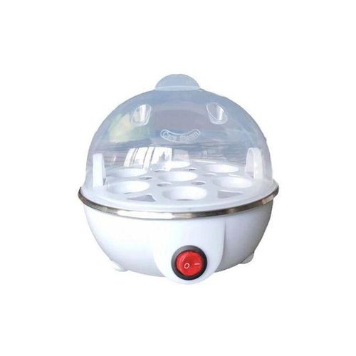 Single Layer Electric Egg Boiler With Automatic Off, 7 Egg Poacher For Steaming, Cooking, Boiling