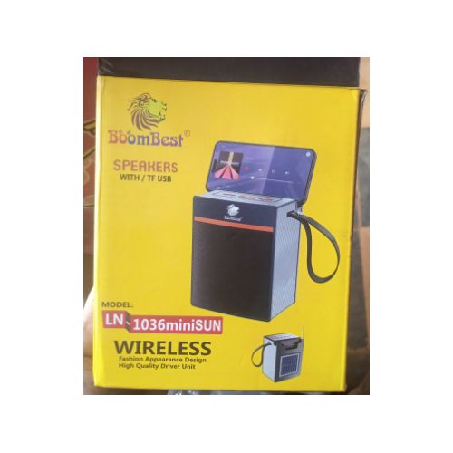 BoomBest LN-1036miniSUN Wireless Bluetooth Speaker.