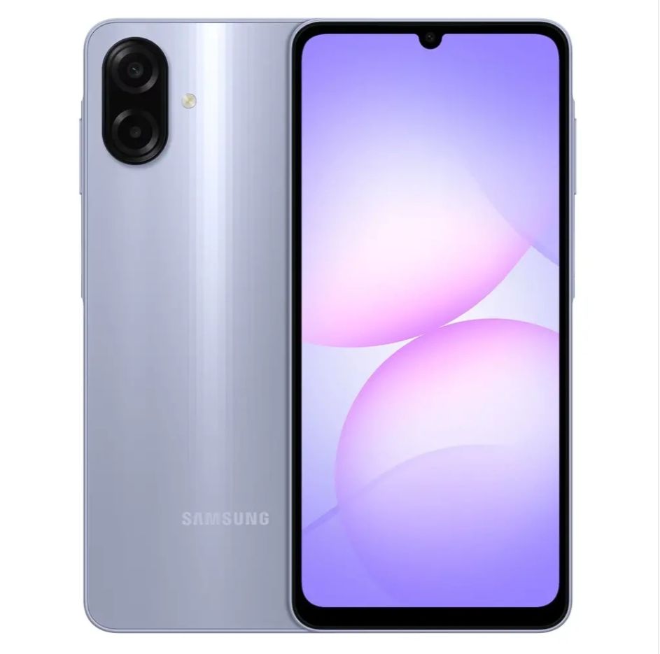 [Free Gifts🔥🔥] Samsung Galaxy A07 128GB+4GB 6.7" Dual SIM PLS LCD 90Hz Display 50MP Rear & 8MP Selfie Camera Fingerprint Unlock 5000mAh Battery 25W Charging IP54 Rated Android Smartphone