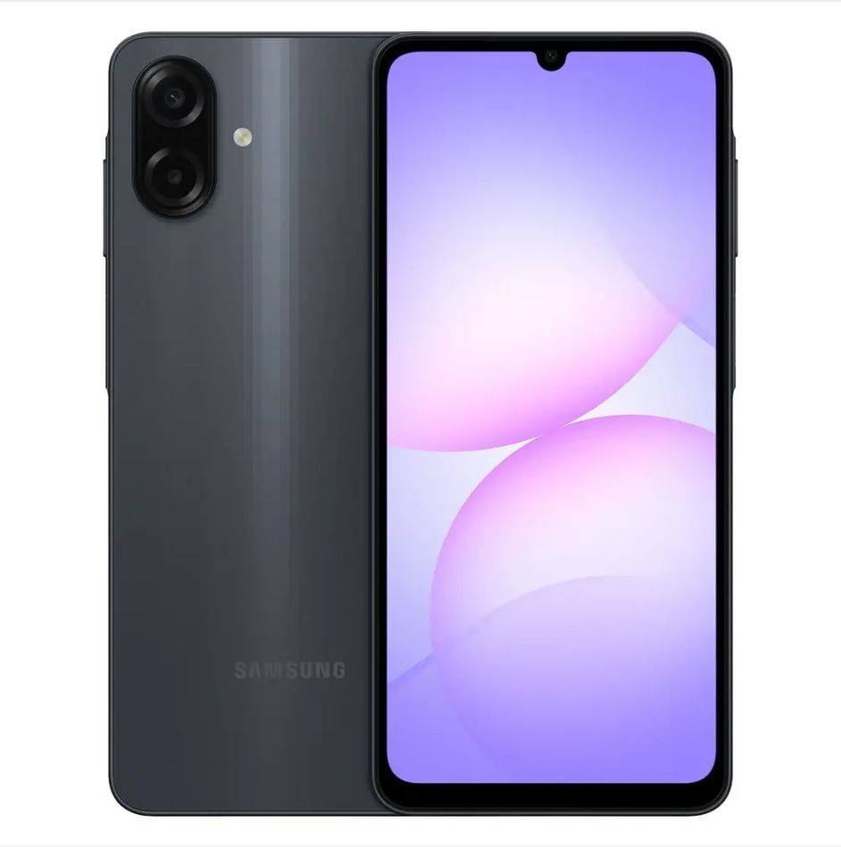[Free Gifts🔥🔥] Samsung Galaxy A07 128GB+4GB 6.7" Dual SIM PLS LCD 90Hz Display 50MP Rear & 8MP Selfie Camera Fingerprint Unlock 5000mAh Battery 25W Charging IP54 Rated Android Smartphone