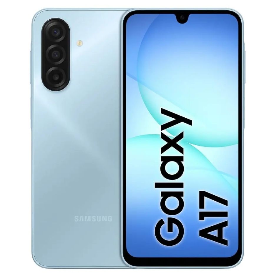 [New Year Deals 🔥🔥] Samsung Galaxy A17 256GB+8GB 6.7" Super AMOLED 90Hz Display Dual SIM (50+5+2)MP Rear 13MP Selfie 5000mAh Battery 25W Charging Fingerprint Unlock IP54 Android 15 AI Smartphone