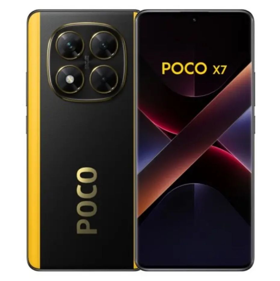 [Limited Offer🔥🔥] XIAOMI POCO X7 5G 512GB+12GB 6.67" 120Hz AMOLED Dual SIM/e-SIM (50+8+2)MP Rear Camera 20MP Selfie 5110mAh Battery 45W Charging On-Screen Fingerprint Pro Plus AI Smartphone
