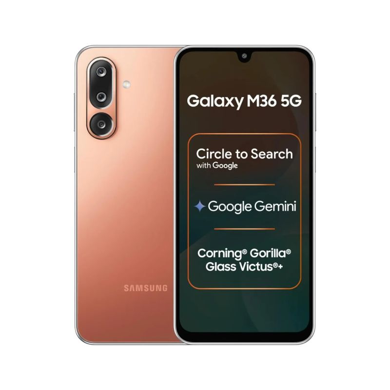[Free Phone 🔥🔥] Samsung Galaxy M36 5G 128GB+6GB 6.7" 120Hz Super AMOLED Display Dual SIM (50+8+2)MP Rear Camera 13MP Selfie 5000mAh Battery 25W Charger A26 A36 Galaxy AI Smartphone