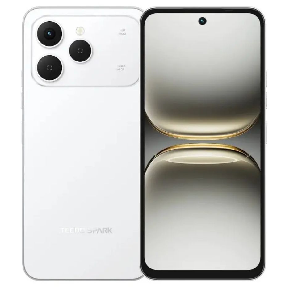 [Limited Offer🔥🔥] TECNO Spark 40 256GB+16(8+8)GB 6.67" IPS LCD 120Hz Display 50MP Camera 5200mAh Battery 45W Charger Dual SIM IP64 Rated Fingerprint Unlock MTK Helio G81 SoC Android AI Smartphone
