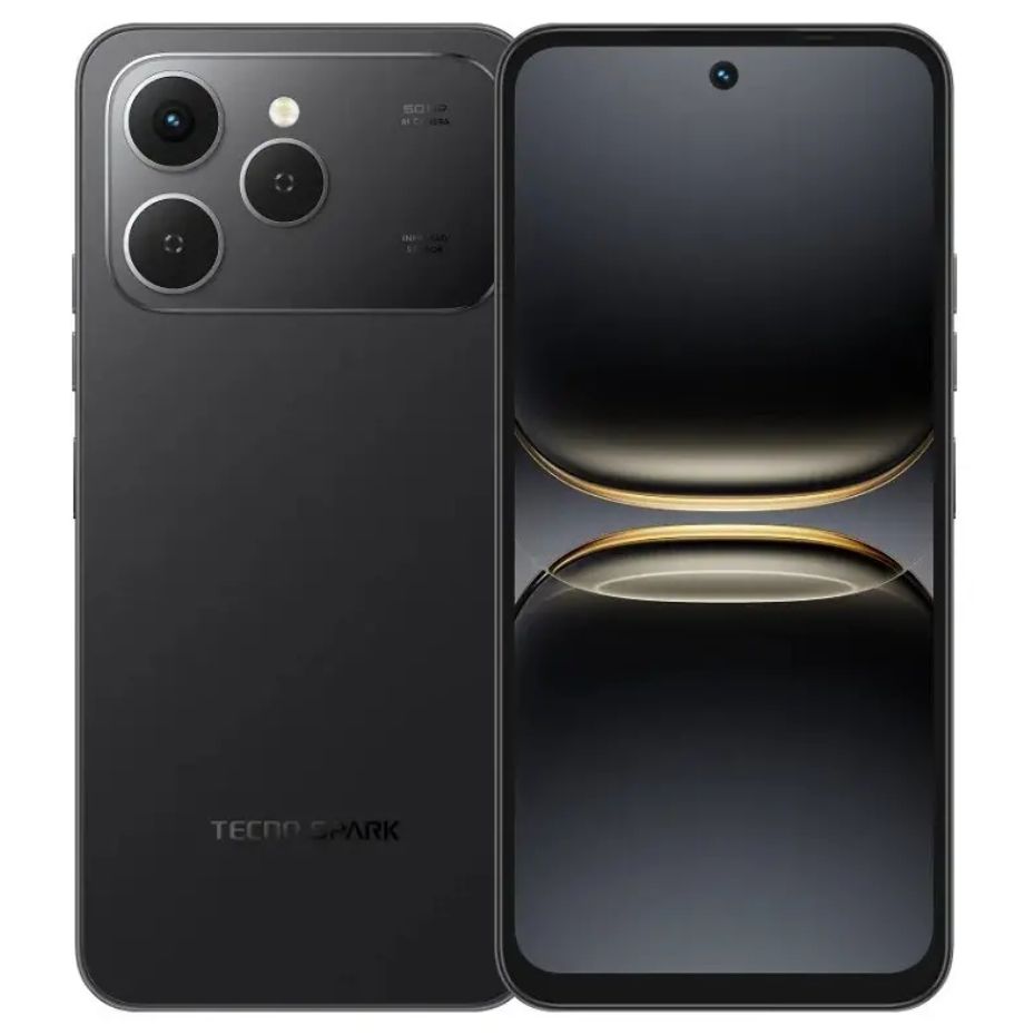 [Limited Offer🔥🔥] TECNO Spark 40 256GB+16(8+8)GB 6.67" IPS LCD 120Hz Display 50MP Camera 5200mAh Battery 45W Charger Dual SIM IP64 Rated Fingerprint Unlock MTK Helio G81 SoC Android AI Smartphone