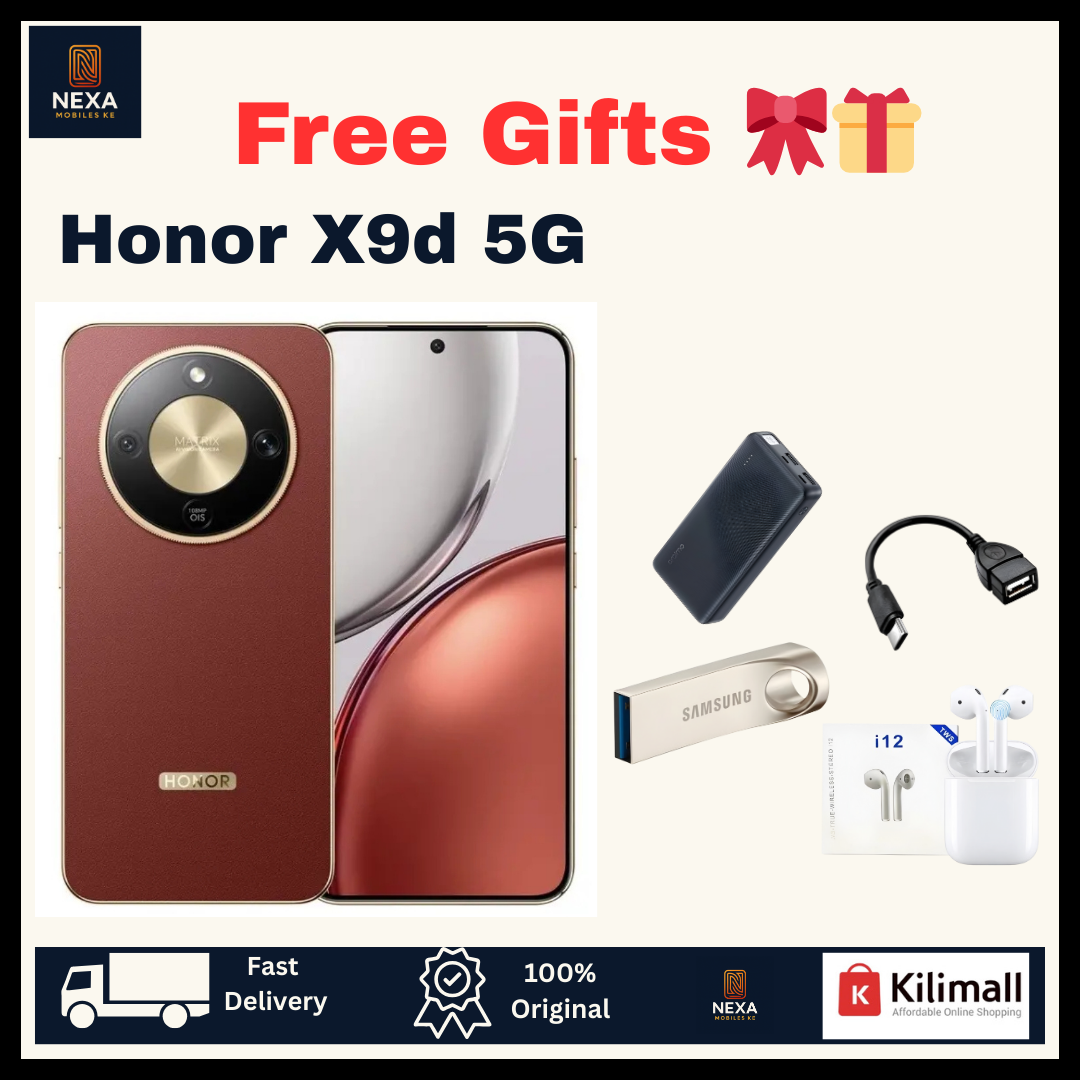 [New Arrival🔥🔥] HONOR X9d 256GB+12GB 6.79" 120Hz AMOLED Display 108MP Camera 8300mAhb Battery 66W Fast Charging Dual SIM On-Screen Fingerprint Snapdragon 6 Gen 4 IP68/69K AI Smartphone X9C