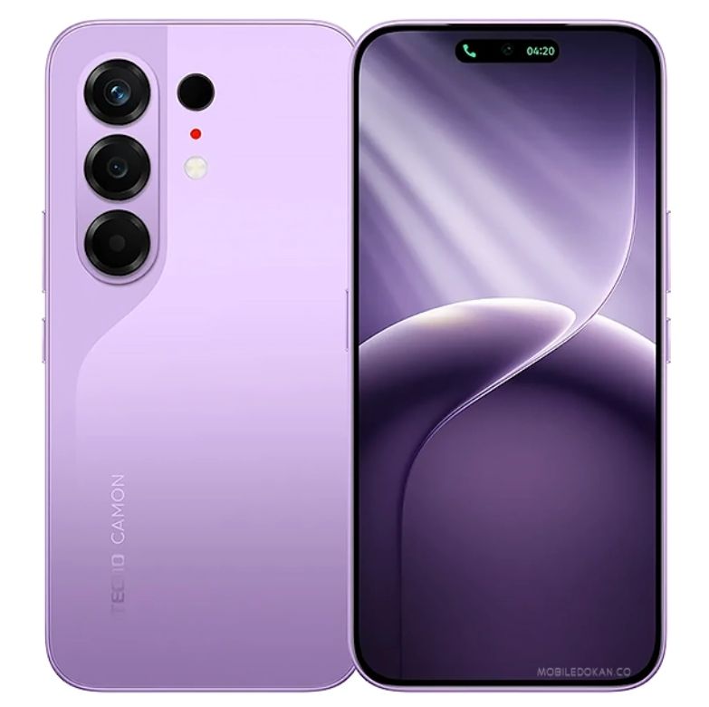 [Tech Week🔥🔥] TECNO Camon 50 256GB+16(8+8)GB Dual SIM 6.78" 144Hz AMOLED (50+8)MP Camera 6150mAh Battery 45W Fast Charging Under-Display Fingerprint IP68/69K Rated Android 16 Smart AI Smartphone