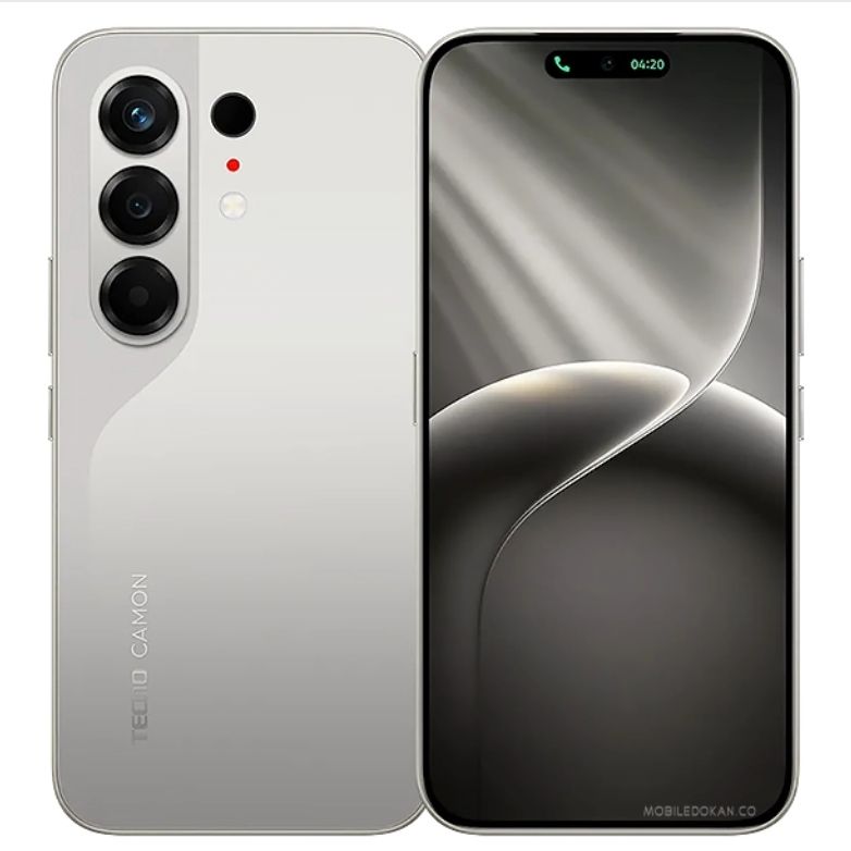 [Tech Week🔥🔥] TECNO Camon 50 256GB+16(8+8)GB Dual SIM 6.78" 144Hz AMOLED (50+8)MP Camera 6150mAh Battery 45W Fast Charging Under-Display Fingerprint IP68/69K Rated Android 16 Smart AI Smartphone