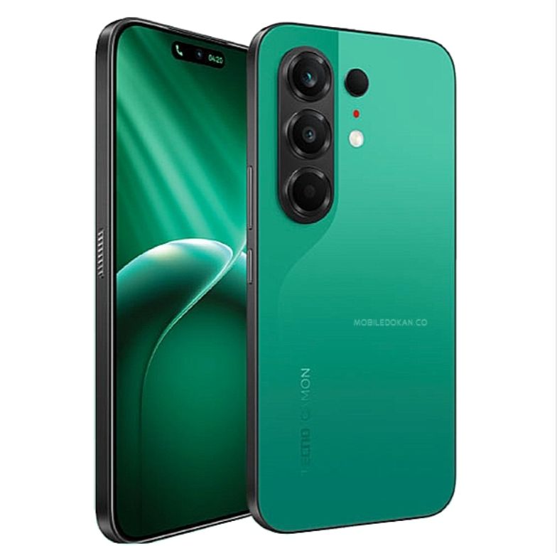 [Tech Week🔥🔥] TECNO Camon 50 256GB+16(8+8)GB Dual SIM 6.78" 144Hz AMOLED (50+8)MP Camera 6150mAh Battery 45W Fast Charging Under-Display Fingerprint IP68/69K Rated Android 16 Smart AI Smartphone